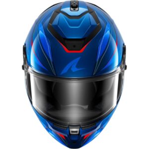 CASCO SHARK SPARTAN GT PRO CARBON MEKARIUM Carbon Blue Orange