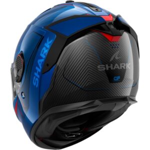 CASCO SHARK SPARTAN GT PRO CARBON MEKARIUM Carbon Blue Orange
