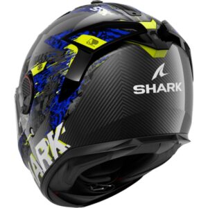 CASCO SHARK SPARTAN GT PRO CARBON SPEED-VIB Carbon Anthracite Blue