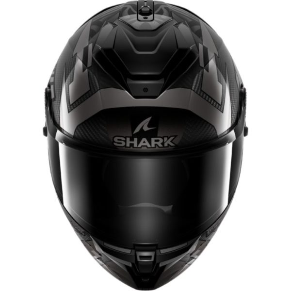 CASCO SHARK SPARTAN GT PRO CARBON ZARCO TRACK RACER Carbon Anthracite Chrom