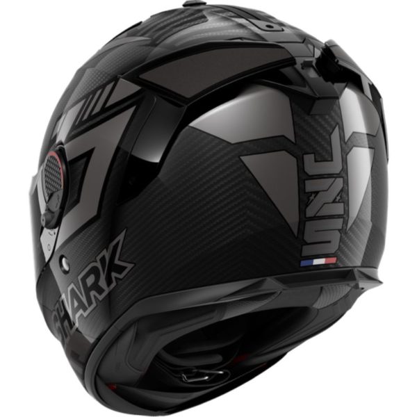 CASCO SHARK SPARTAN GT PRO CARBON ZARCO TRACK RACER Carbon Anthracite Chrom