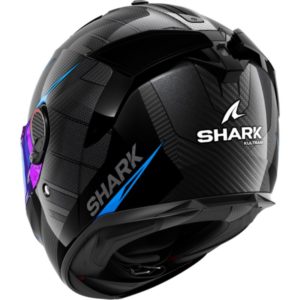 CASCO SHARK SPARTAN GT PRO CARBON Kultram Carbon Black Bleu