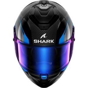 CASCO SHARK SPARTAN GT PRO CARBON Kultram Carbon Black Bleu