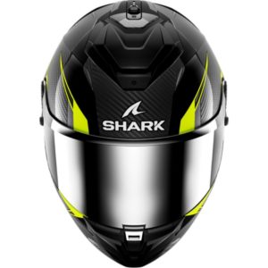 CASCO SHARK SPARTAN GT PRO CARBON Kultram Carbon Black Yellow