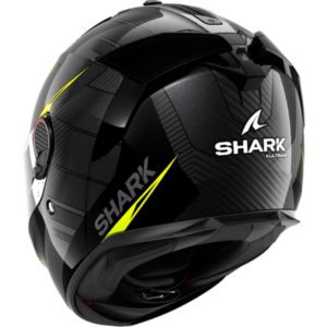 CASCO SHARK SPARTAN GT PRO CARBON Kultram Carbon Black Yellow