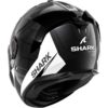 CASCO SHARK SPARTAN GT PRO KULTRAM CARBON Carbon White Black - Imagen 3
