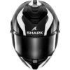 CASCO SHARK SPARTAN GT PRO KULTRAM CARBON Carbon White Black - Imagen 2