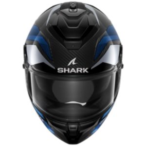 CASCO SHARK SPARTAN GT PRO CARBON Ritmo Carbon Blue Chrome