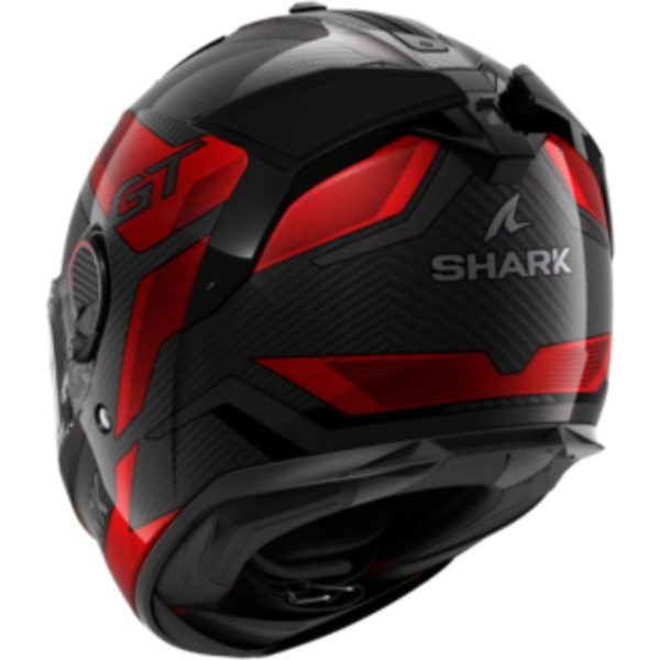 CASCO SHARK SPARTAN GT PRO RITMO CARBON Carbon Red Chrom