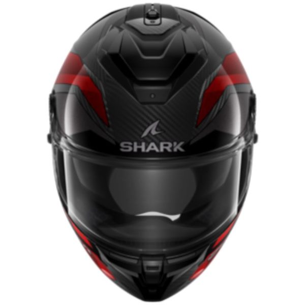 CASCO SHARK SPARTAN GT PRO RITMO CARBON Carbon Red Chrom