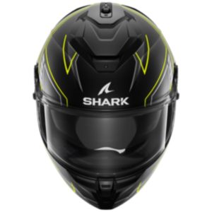 CASCO SHARK SPARTAN GT PRO CARBON Toryan Matte Black Yellow Anthracite