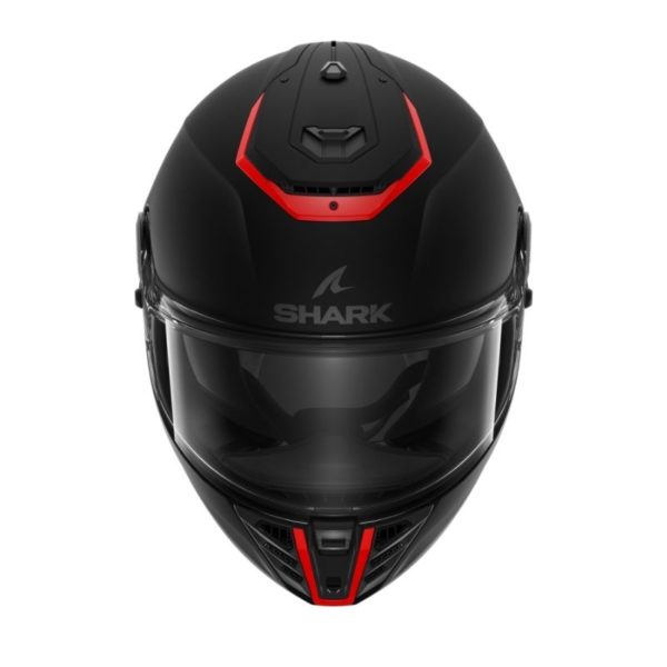 Casco Shark SPARTAN RS BLANK Mat SP Black Orange Black