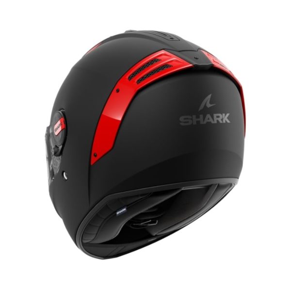 Casco Shark SPARTAN RS BLANK Mat SP Black Orange Black