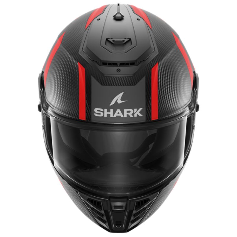 CASCO SHARK SPARTAN RS CARBON SHAWN Mat Carbon Anthracite Red