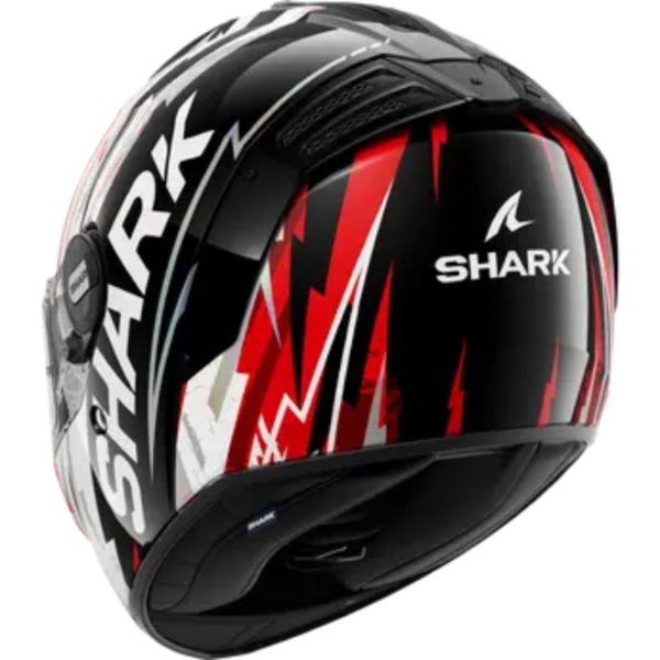 CASCO SHARK SPARTAN RS HIBOLT Black Red Chrom