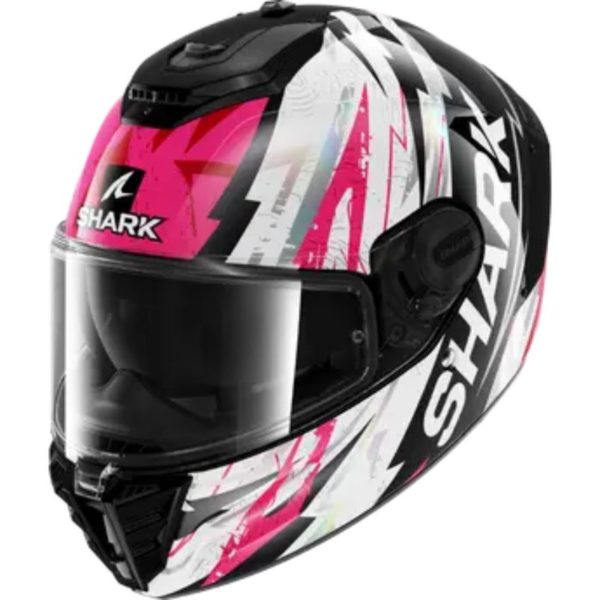 CASCO SHARK SPARTAN RS HIBOLT Black Violet Chrom