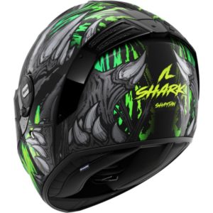 CASCO SHARK SPARTAN RS SHAYTAN Black Green Anthracite