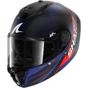 CASCO SHARK SPARTAN RS SPEED-TECH Mat Black Blue Red