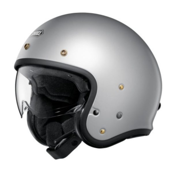CASCO SHOEI J·O 2 GRIS PLATA MATE
