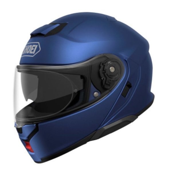 CASCO SHOEI NEOTEC 3 AZUL MATE METALIZADO