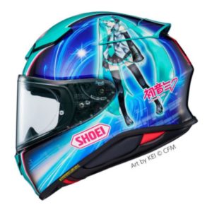 CASCO SHOEI NXR 2 HATSUNE MIKU TC4