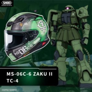 CASCO SHOEI NXR 2 MS-06C-6 ZAKU 2 TC4