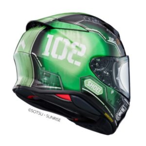 CASCO SHOEI NXR 2 MS-06C-6 ZAKU 2 TC4