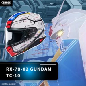 CASCO SHOEI NXR 2 RX-78-02 GUNDAM TC10