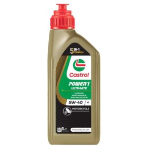 LUBRICANTE MOTOR CASTROL POWER1 ULTIMATE 4T 5W40 1L