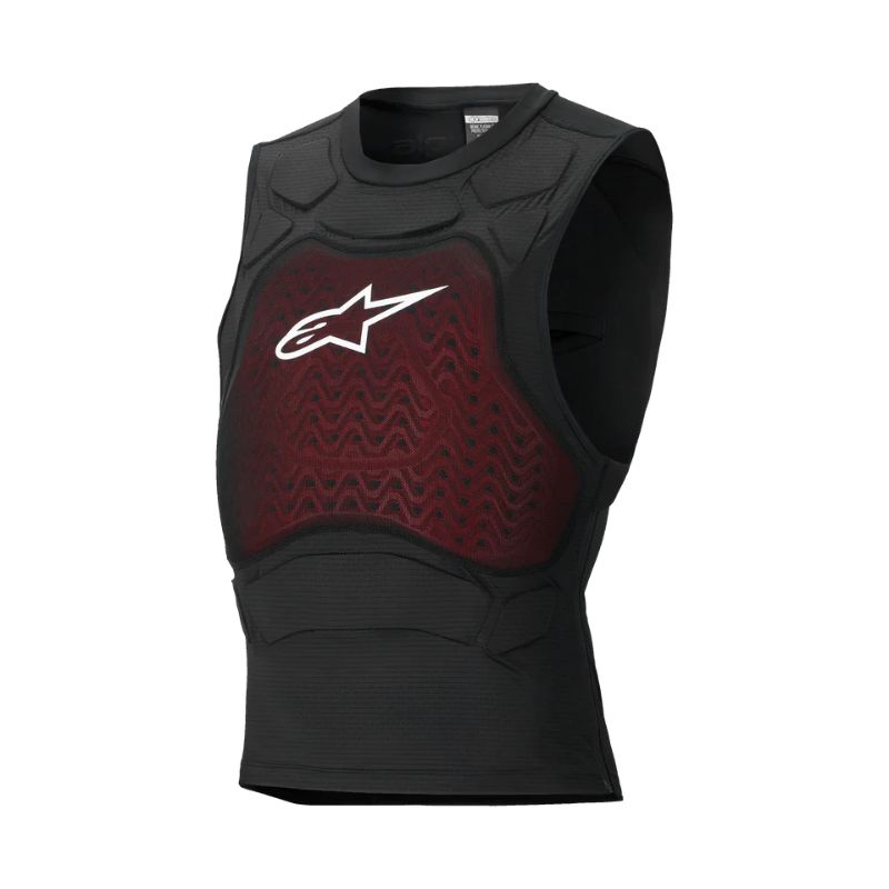 Chaleco Protector Alpinestars BIONIC PLASMA LIGHT BLACK WHITE