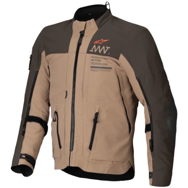 Chaqueta Alpinestar AMT-8 STRETCH  DRYSTAR XF DARK BROWN DARK KHAKI