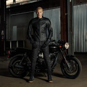 Chaqueta Alpinestar BLACKTRACK LEATHER BLACK BLACK