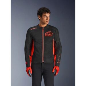 Chaqueta Alpinestar MM93 C-1 Air Red Fluo Bright Red Black