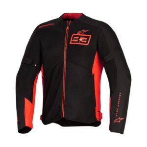 Chaqueta Alpinestar MM93 C-1 Air Red Fluo Bright Red Black
