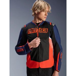 Chaqueta Alpinestar MM93 T-SPS Air V2 Blue Navy Blk Red Fluo White