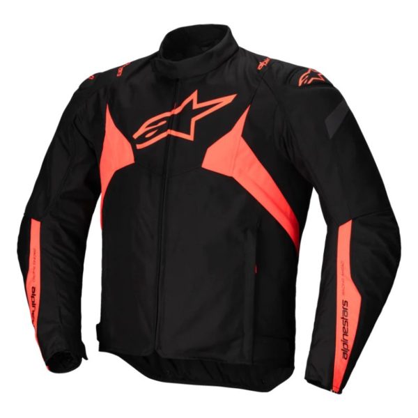 Chaqueta Alpinestar T-JAWS V4 WP BLACK RED FLUO