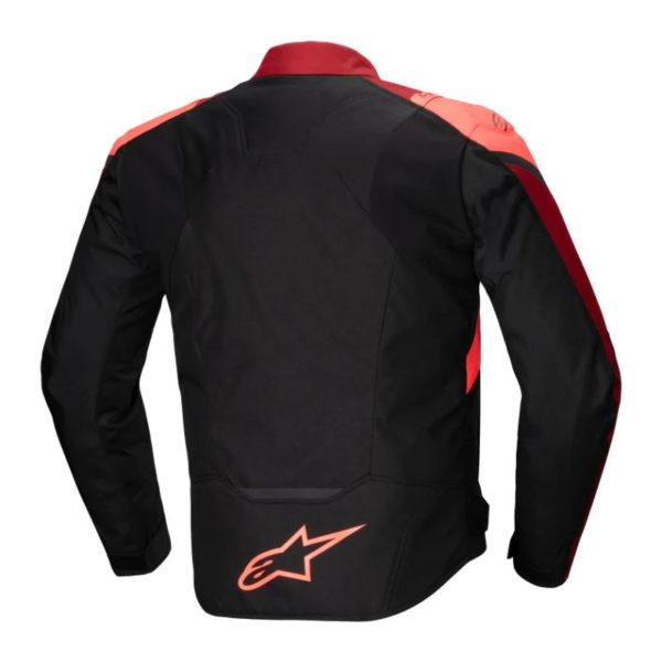 Chaqueta Alpinestar T-JAWS V4 WP BLACK RED FLUO DARK RED