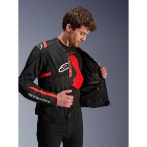 Chaqueta Alpinestar T-SPS AIR V2 BLACK RED FLUO