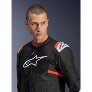 Chaqueta Alpinestar T-SPS AIR V2 BLACK WHITE RED FLUO