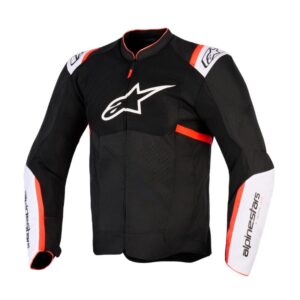 Chaqueta Alpinestar T-SPS AIR V2 BLACK WHITE RED FLUO