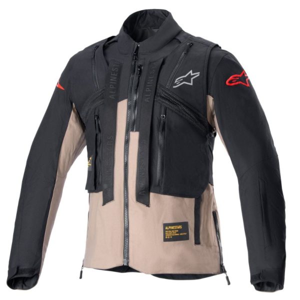 Chaqueta Alpinestar TECHDURA BLACK FALCON BROWN