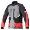 Chaqueta Alpinestars ANDES V3 DRYSTAR JACKET DARK GRAY BLACK BRIGHT RED