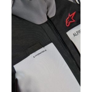 CHAQUETA ALPINESTARS ANDES V4 DRYSTAR DK GRAY ICE GRAY BK BRIGHT RED