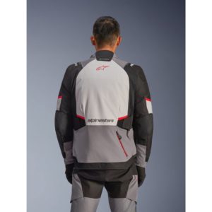 CHAQUETA ALPINESTARS ANDES V4 DRYSTAR DK GRAY ICE GRAY BK BRIGHT RED