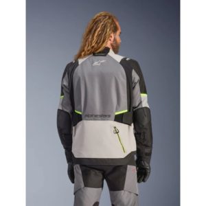 CHAQUETA ALPINESTARS ANDES V4 DRYSTAR DK GRAY ICE GRAY BK YLLW FLUO