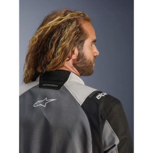 CHAQUETA ALPINESTARS ANDES V4 DRYSTAR DK GRAY ICE GRAY BK YLLW FLUO