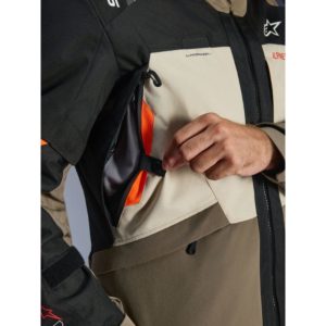 CHAQUETA ALPINESTARS ANDES V4 DRYSTAR WALNUT MASTIC BLACK