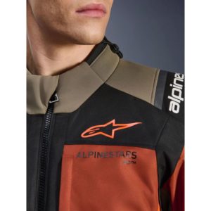 CHAQUETA ALPINESTARS ANDES V4 DRYSTAR WALNUT RUST BLACK