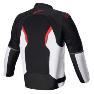 Chaqueta Alpinestars AST V2 AIR JACKET BLACK WHITE BRIGHT RED