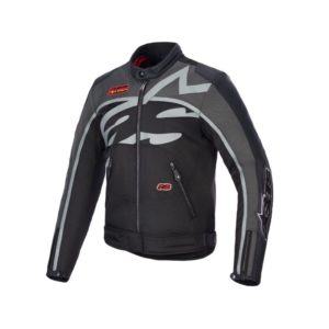CHAQUETA ALPINESTARS AXTON BLACK ANTHRACITE RED TANGERINE